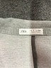 Zara Chevron-herringbone Gray Blazer Size 7 - photo 3