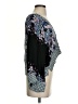 Free People Floral Paisley Blue 3/4 Sleeve Blouse Size XS - photo 4