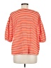 CAbi 100% Cotton Orange 3/4 Sleeve Top Size M - photo 2