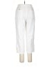 Unbranded 100% Cotton Solid White Ivory Casual Pants Size XL - photo 2