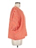 CAbi 100% Cotton Orange 3/4 Sleeve Top Size M - photo 4