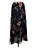 Radcliffe 100% Polyester Floral Black Casual Skirt Size S - photo 1