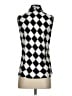 Nine West Silver Sleeveless T-Shirt Size S - photo 2