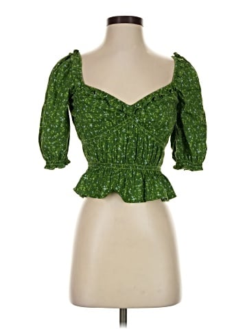 Reformation 3/4 Sleeve Blouse (view 1)