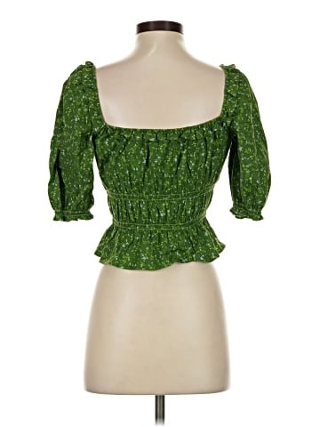 Reformation 3/4 Sleeve Blouse (view 2)