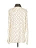 Maison Scotch 100% Polyester Polka Dots Ivory Long Sleeve Blouse Size XL (4) - photo 2