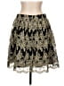 Buttons 100% Polyester Paisley Gold Formal Skirt Size L - photo 2