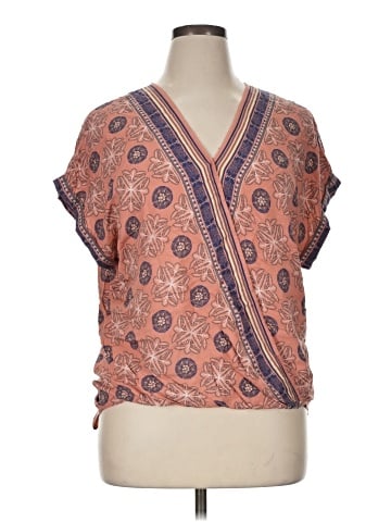 Max Studio Short Sleeve Blouse (view 1)