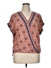 Max Studio 100% Rayon Orange Short Sleeve Blouse Size XL - photo 1