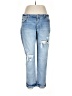 KANCAN JEANS Hearts Blue Jeans Size 15 - photo 1