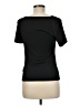 Shein Black Short Sleeve T-Shirt Size 6 - photo 2