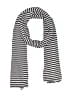 Unbranded Stripes Gray Scarf One size - photo 1