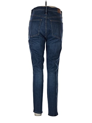 Madewell 10" High-Rise Skinny Jeans in Danny Wash: TENCEL&trade; Denim Edition (view 2)
