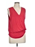 Michael Lauren Red Sleeveless Blouse Size L - photo 1