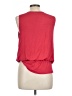Michael Lauren Red Sleeveless Blouse Size L - photo 2