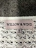 Willow & Wind 100% Cotton Ivory Pullover Sweater Size M - photo 7