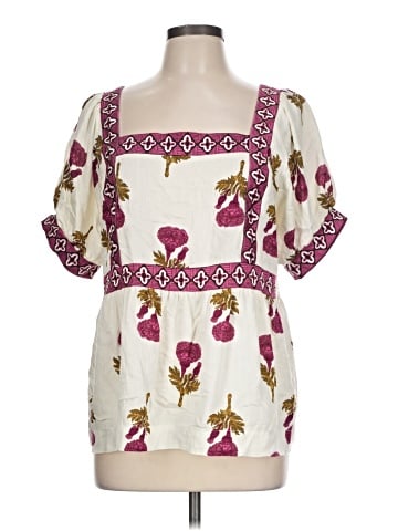 Umgee 3/4 Sleeve Blouse (view 1)