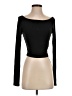 Glassons Black Long Sleeve Top Size S - photo 1