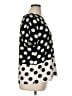 Daniel Rainn Polka Dots Black Short Sleeve Blouse Size XL - photo 4