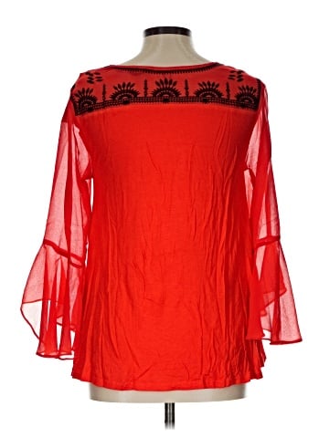 BKE 3/4 Sleeve Blouse (view 2)