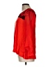 BKE Red 3/4 Sleeve Blouse Size L - photo 5