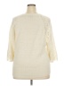 a.n.a. A New Approach Solid Ivory Pullover Sweater Size 2X - photo 2