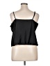 Nine West 100% Polyester Black Sleeveless Top Size XL - photo 2