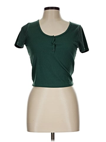 Hollister Short Sleeve Henley (view 1)