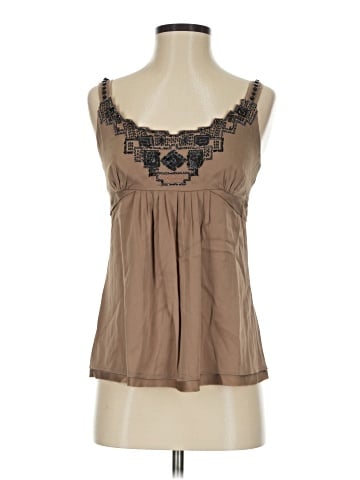 Elie Tahari Sleeveless Silk Top (view 1)