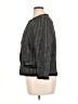 Max Studio 100% Polyester Houndstooth Gray Blazer Size XL - photo 5
