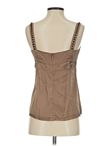 Elie Tahari Sleeveless Silk Top (view 2)