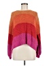 Show Me Your Mumu Color Block Orange Pullover Sweater Size M - photo 1
