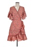 Max Studio Paisley Red Cocktail Dress Size M - photo 1