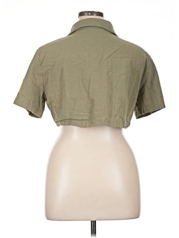 Shein Curve Short Sleeve Blouse (view 2)