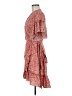 Max Studio Paisley Red Cocktail Dress Size M - photo 5