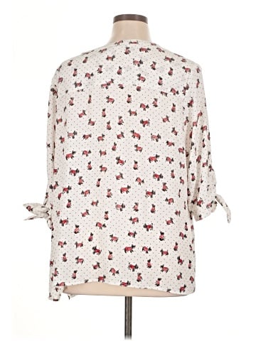Catherines 3/4 Sleeve Blouse (view 2)