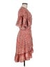 Max Studio Paisley Red Cocktail Dress Size M - photo 4