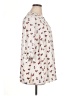 Catherines Floral Ivory 3/4 Sleeve Blouse Size 1X Petite - photo 4