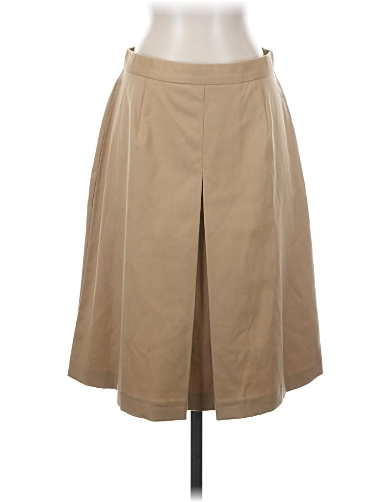 Pre-owned Jantzen Formal Skirt In Tan