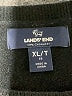 Lands' End 100% Cashmere Black Cashmere Pullover Sweater Size 18 - photo 7