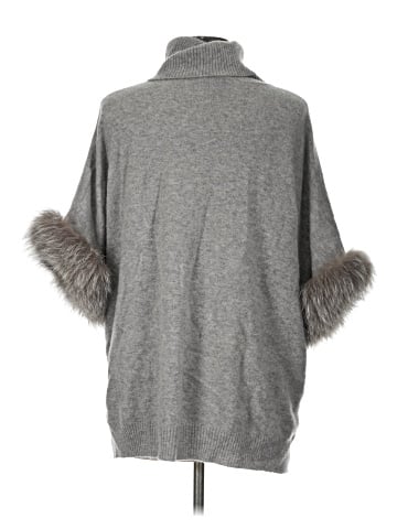 Sofia Cashmere Poncho (view 2)