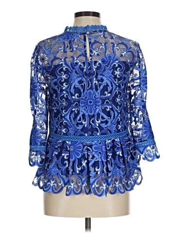HD in Paris 3/4 Sleeve Blouse (view 2)