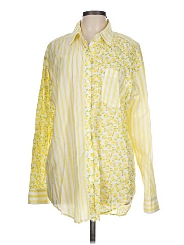 Solid & Striped Long Sleeve Button-Down Shirt (view 1)