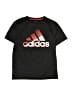 Adidas 100% Polyester Black Active T-Shirt Size 10 - 12 - photo 1