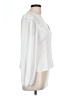 Lush 100% Polyester Ivory Long Sleeve Blouse Size L - photo 4