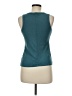 Halogen Teal Sleeveless T-Shirt Size M - photo 2