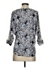 Roz & Ali Silver 3/4 Sleeve Blouse Size S - photo 2