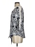 Roz & Ali Silver 3/4 Sleeve Blouse Size S - photo 5