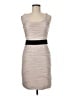 H&M 100% Polyester Tan Cocktail Dress Size 8 - photo 1
