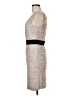 H&M 100% Polyester Tan Cocktail Dress Size 8 - photo 5